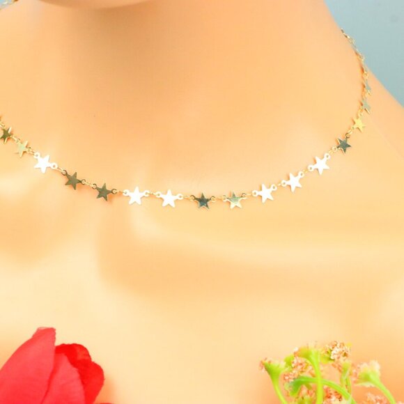 Delicate & Contemporary Necklace Chain, A Lovely Choice for Women, EVCH1735 - Picture 4 of 10